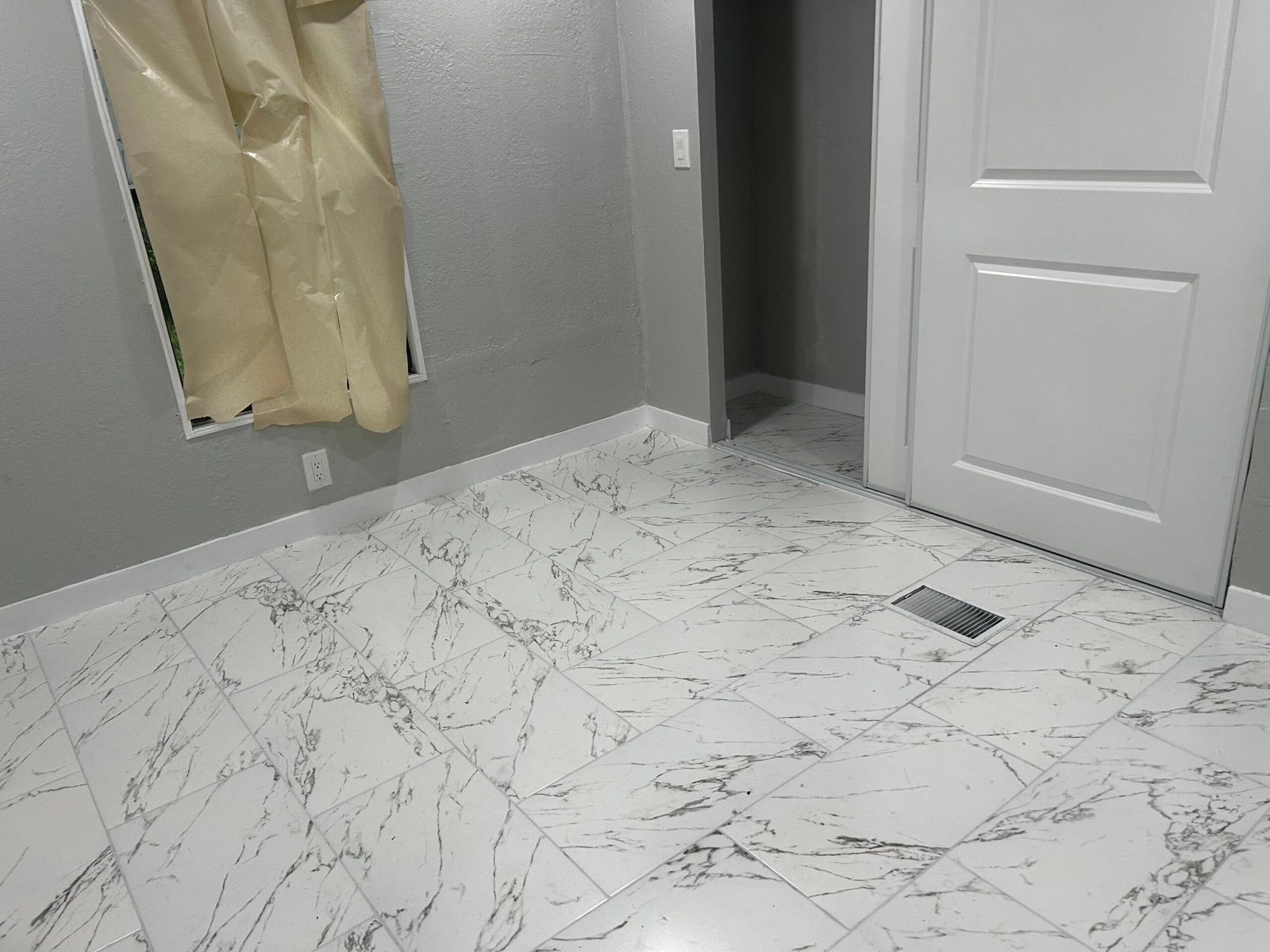 Flooring installation project in Lake Worth Florida