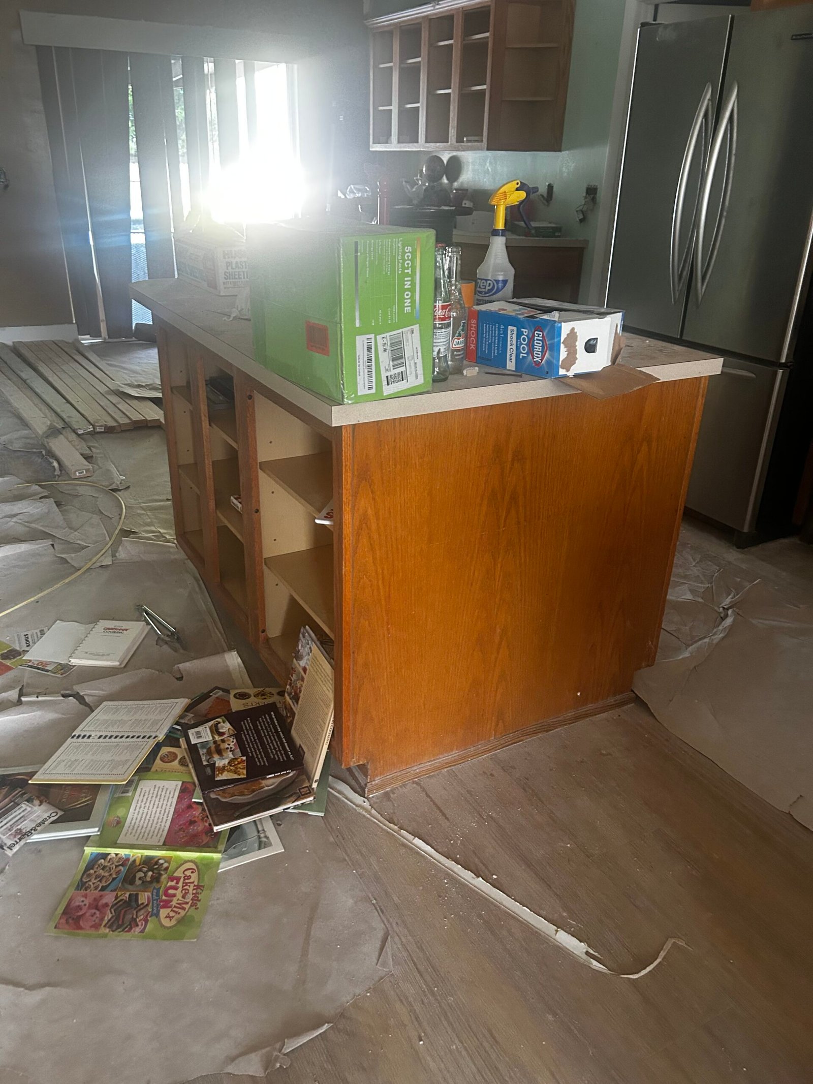 Flooring installation in Lake worth Fl Handyman home renovation project in Boynton Beach Florida